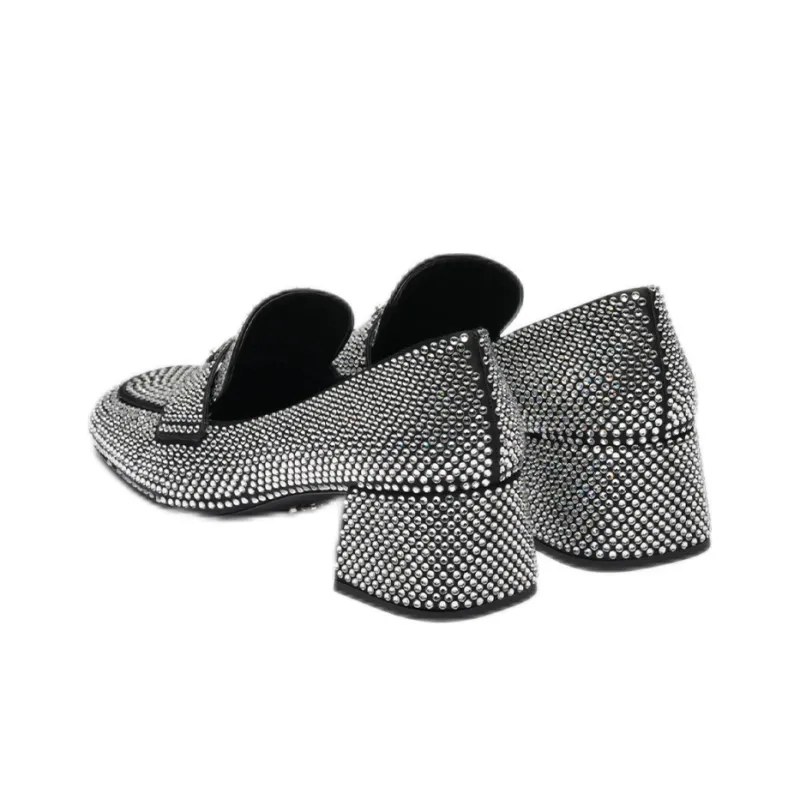 PRADA Mary Jane Shoes Women's Crystal-4