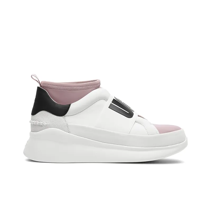 UGG LA Runner Neutra Athletic Shoes Women's White-1