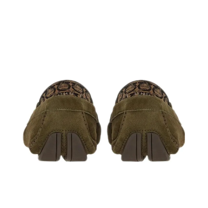 FERRAGAMO GANCINI Men's Casual Shoes Men's Green-3