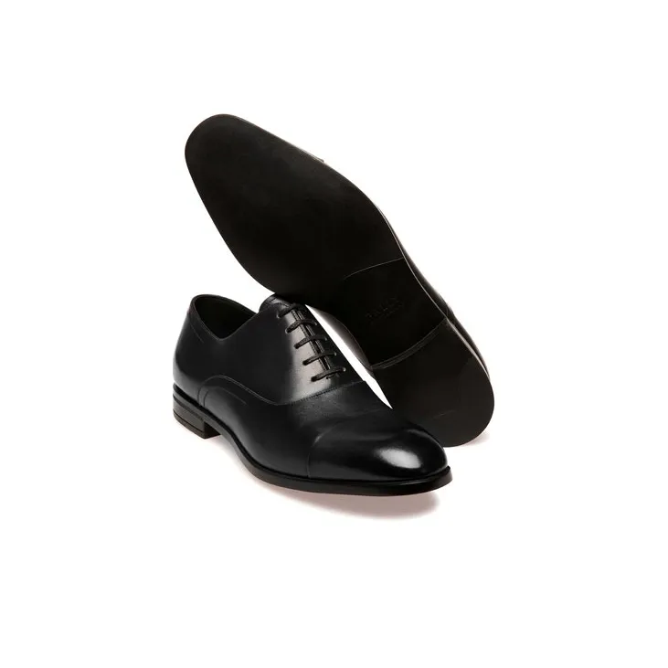 BALLY Dress Shoes Men Low Top Black-2