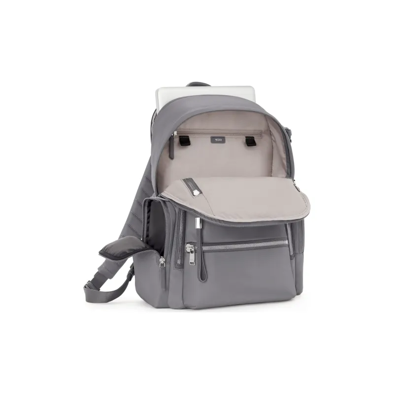 TUMI Voyageur Nylon Backpack Men's Gray-3