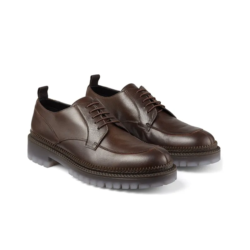 Jimmy Choo Benji Derby Shoes Men's Brown-2