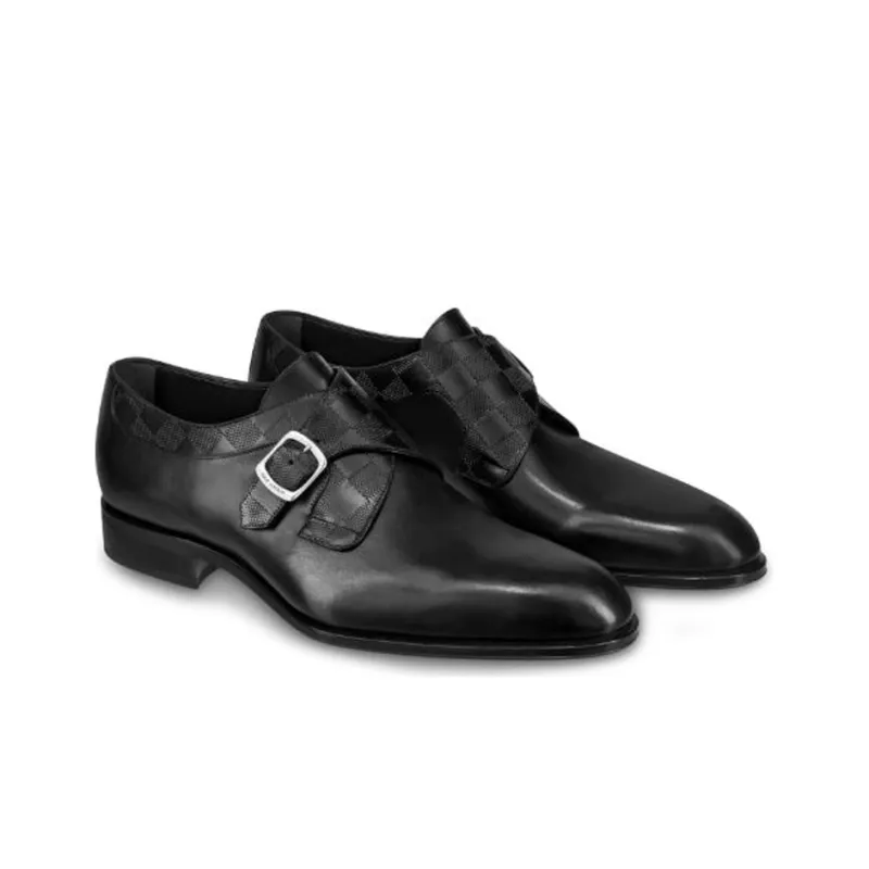 LOUIS VUITTON Haussmann Men's Casual Shoes Men Low-Top Black-2