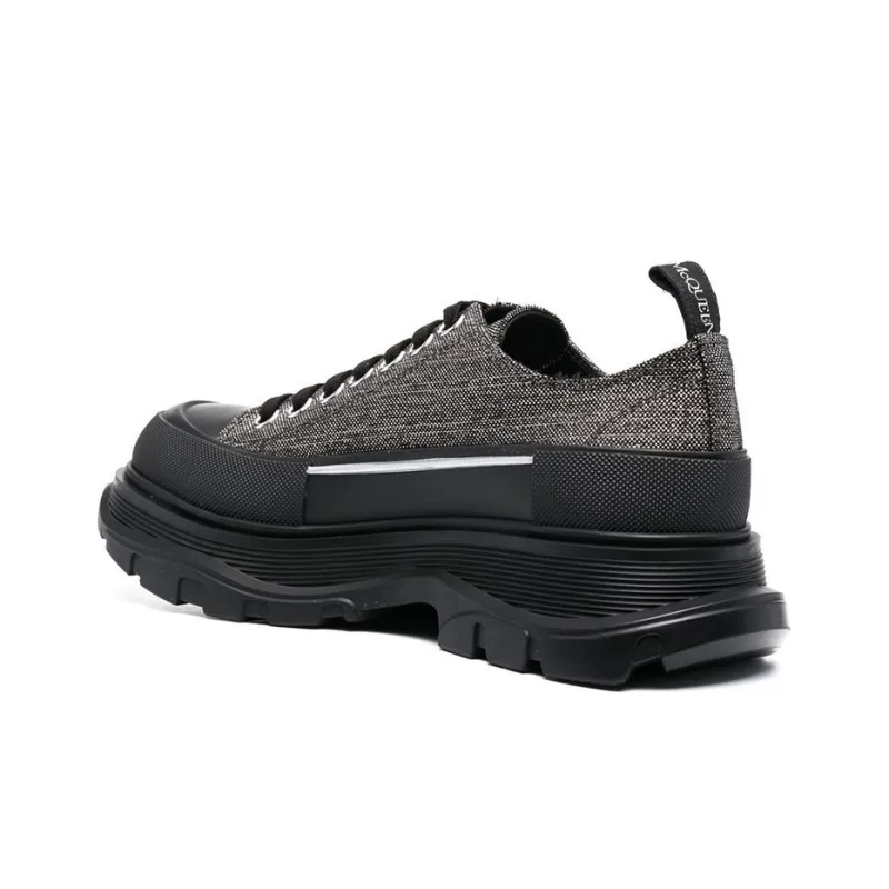 Alexander McQueen Tread Slick Sneakers 'Brown Black' Women's-3