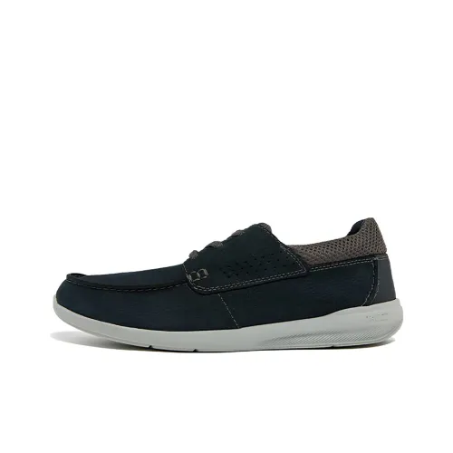 Clarks Men's Casual Men Low-Top Marine Blue