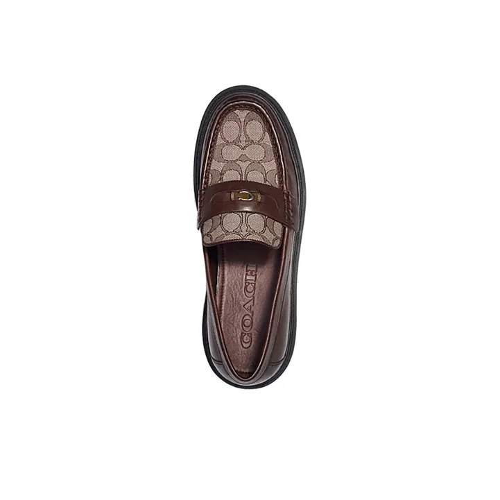 COACH Signature Casual Shoes Men's Brown-3