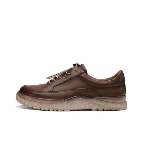 ROBERTA DI CAMERINO Casual Shoes Men's Yellow Brown