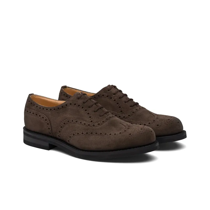 CHURCH'S Chetwynd Suede Oxford Brogues-1