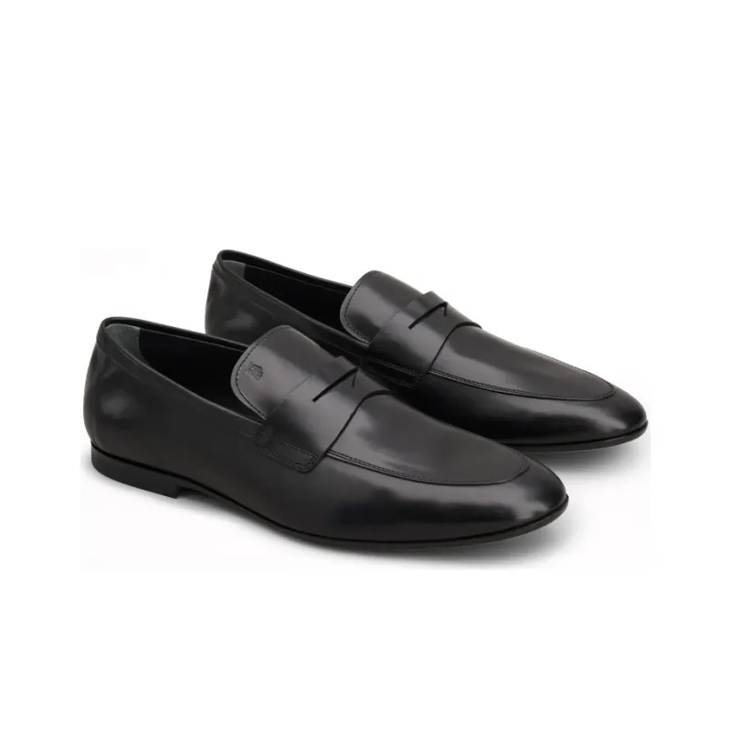 TOD'S Logo Embossed Slip On Loafers-2
