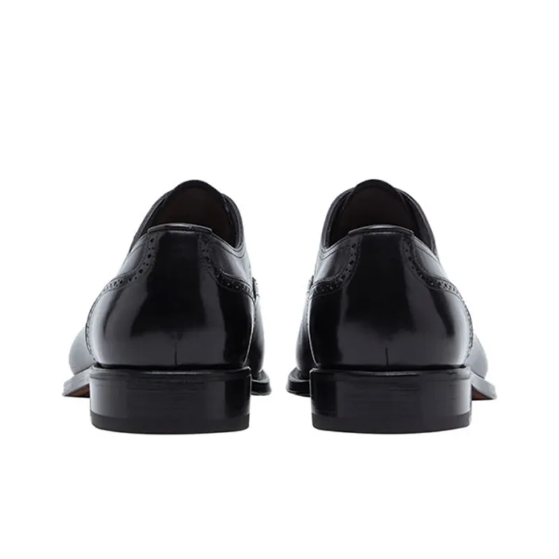 Ferragamo Dress Shoes Men Low-Top Black-4