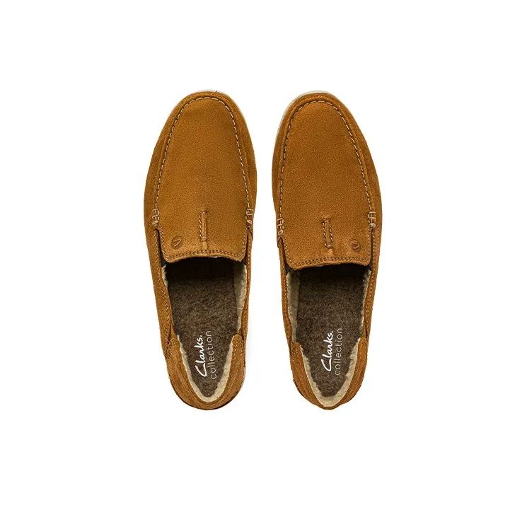 Clarks Men's Casual Shoes Men Low Top Tan-3