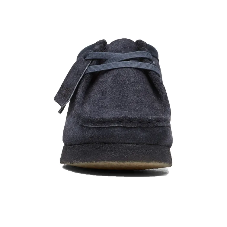 clarks Originals Wallabee Boot Ink Hairy Suede-4