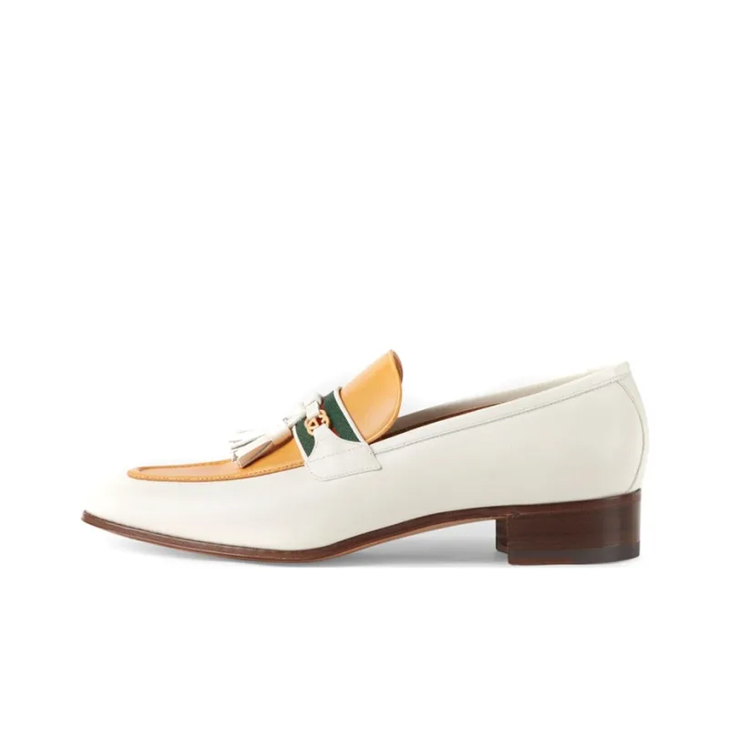 GUCCI Tassel Leather Loafers-0