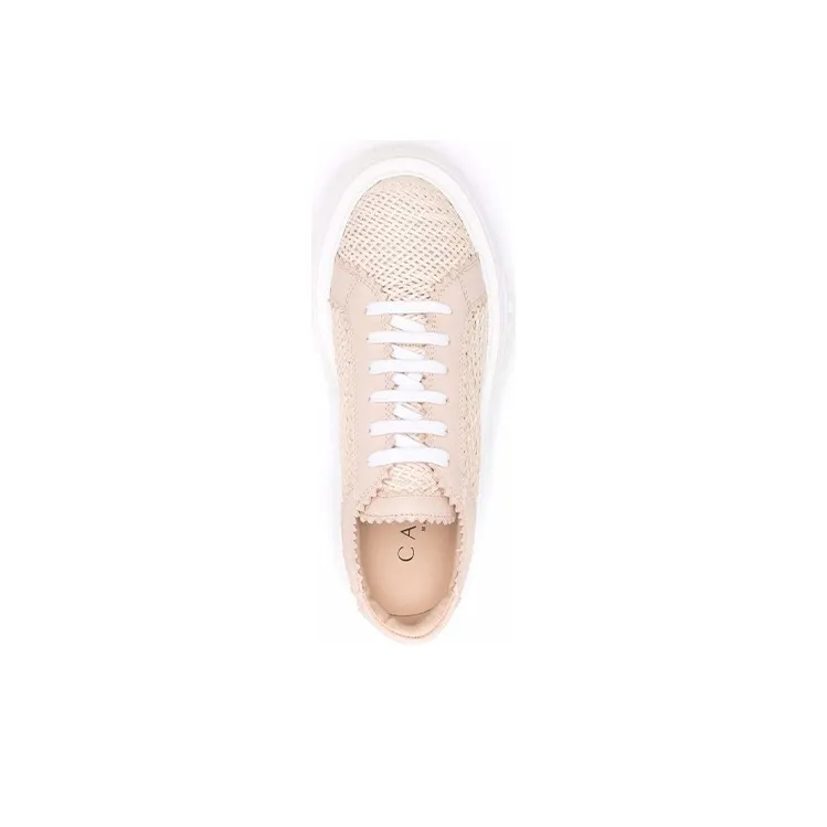 Casadei Interwoven-Detailed Chunky Lace-Up Sneakers Women's-3