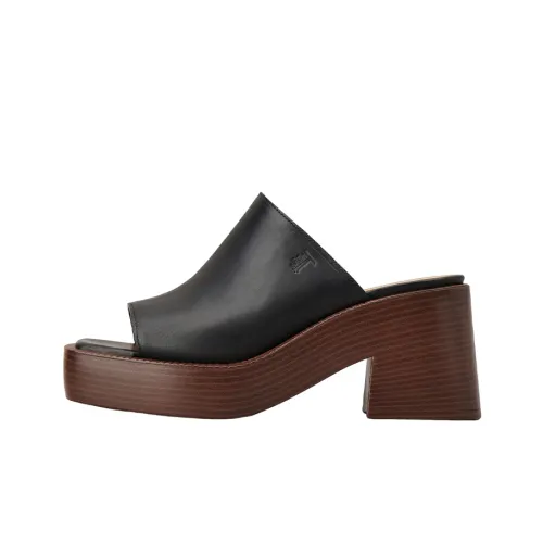 TOD'S 80mm Platform Mules