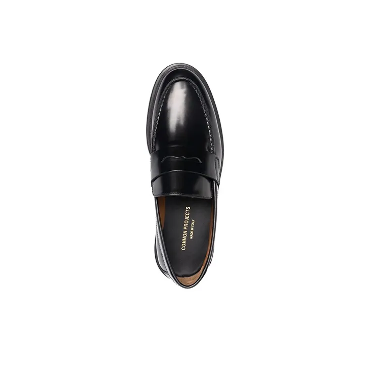 COMMON PROJECTS Casual Leather Shoes Men's Black-4