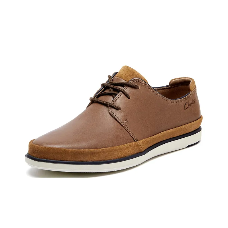 Clarks Men's Casual Shoes Men Low Top Dark Umber-1