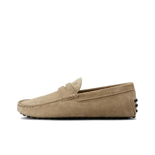 TOD'S Suede Slip-on Loafers