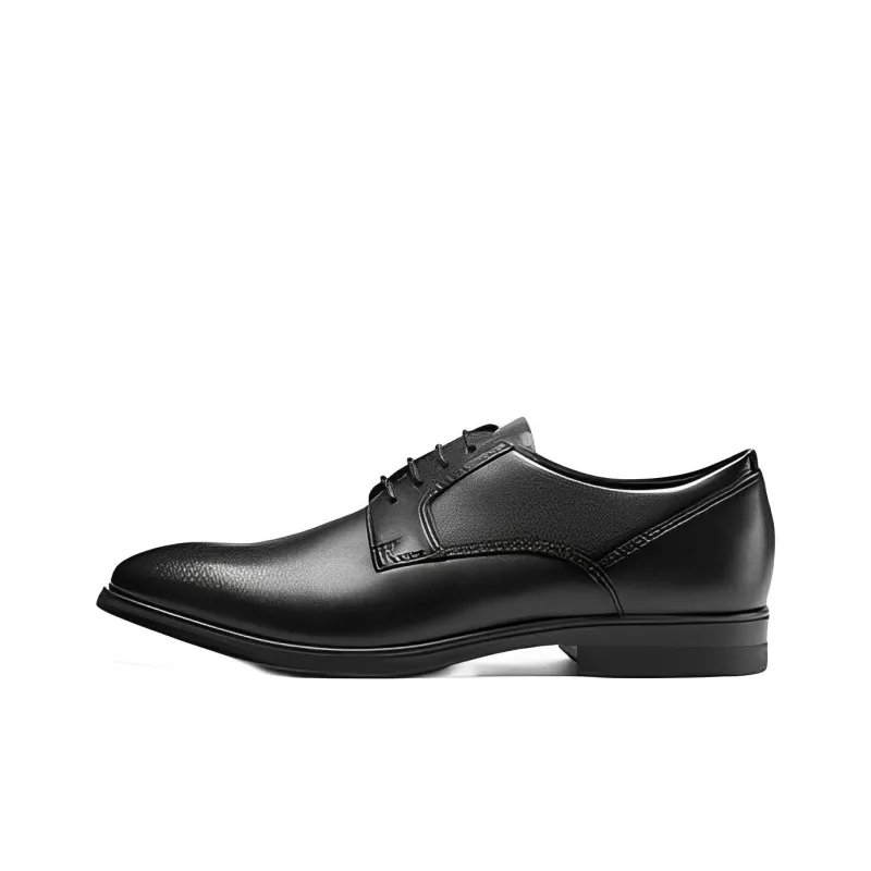 Ecco Dress Shoes Men Low Top Black-0