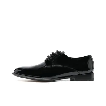 Alexander McQueen Oxford Patent Lace-Up Shoes