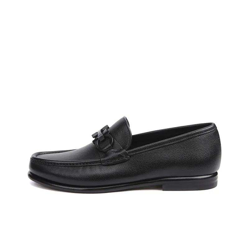 FERRAGAMO Crown Collection Men's Casual Shoes Men's Black-0