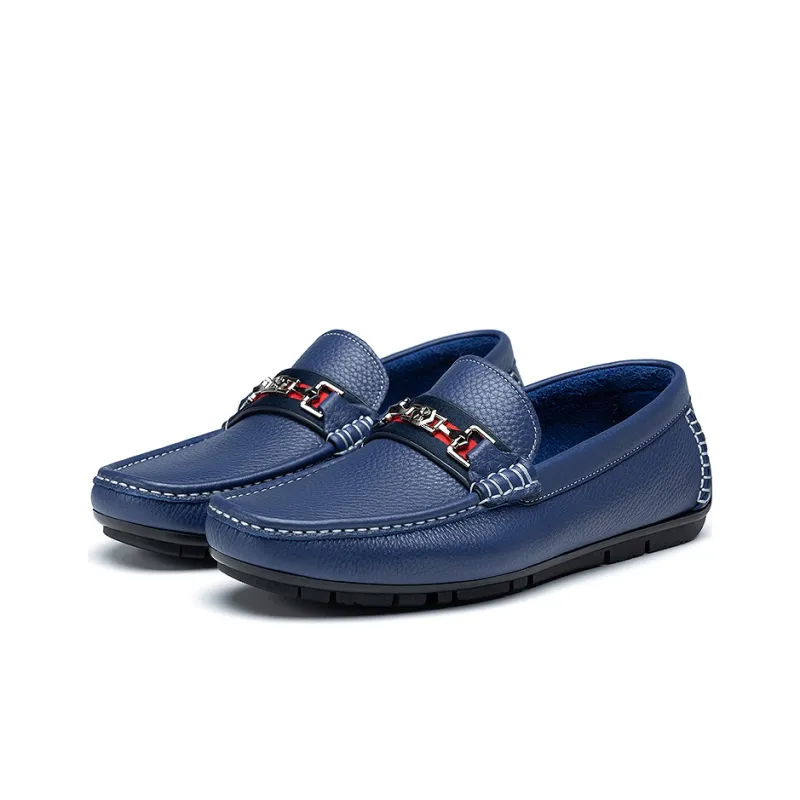 ROBERTA DI CAMERINO Gommino Loafers Men's Blue-2