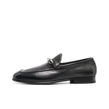 Jimmy Choo Marti Reverse Leather Loafers