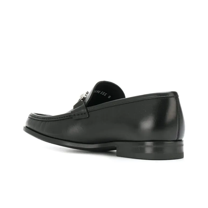 FERRAGAMO Gancini Reversible Bit Loafers-4