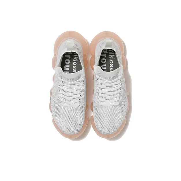 Grounds Jewelry Athletic Shoes Women's Gray White-3