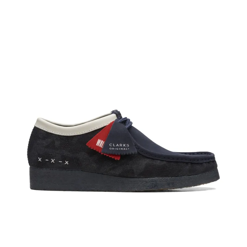 clarks Wallabee 'Sashiko Denim - Blue'-1