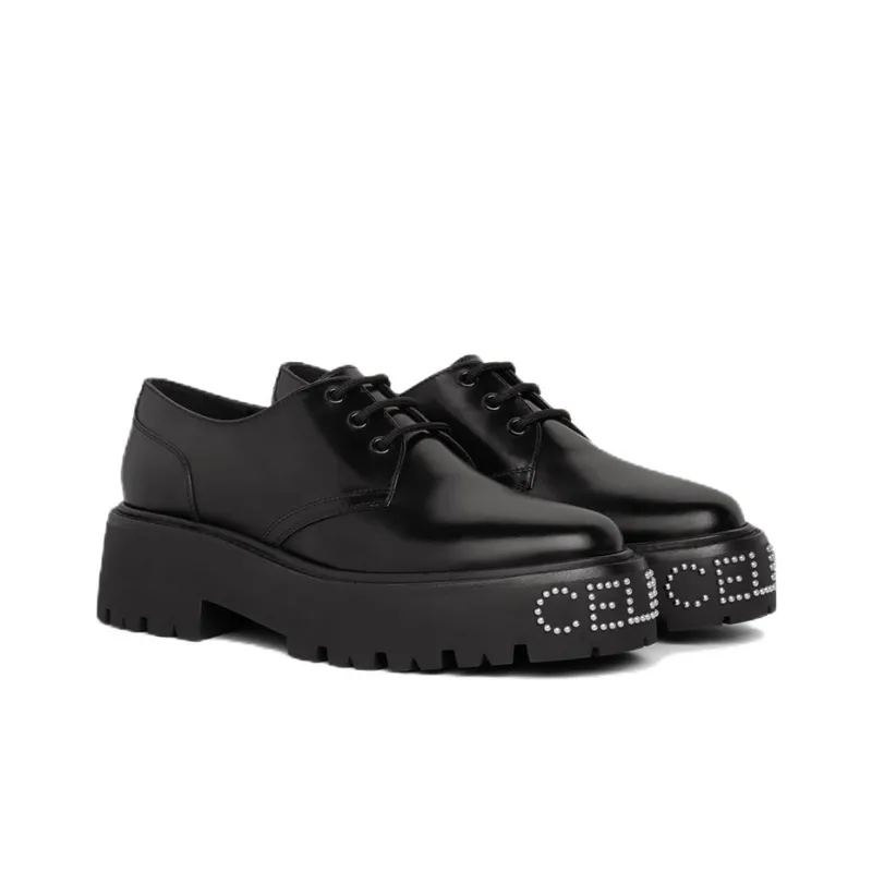 CELINE Bulky Platform Shoes Women's Black-1
