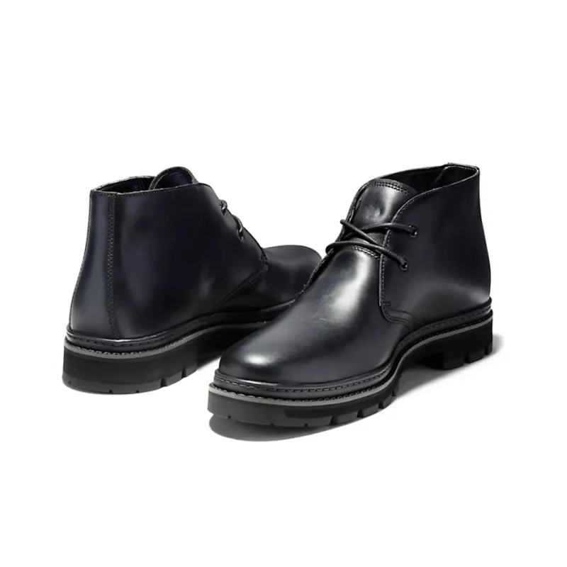 Timberland Port Union Men's Casual Shoes Men Mid-Top Black-2