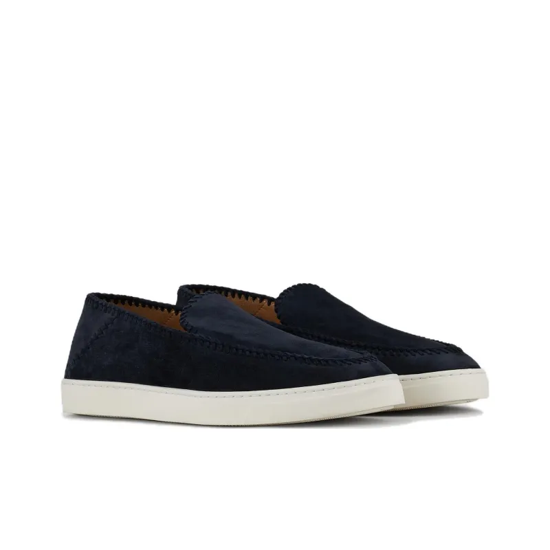 EMPORIO ARMANI Slip On Round Toe Sneakers-2