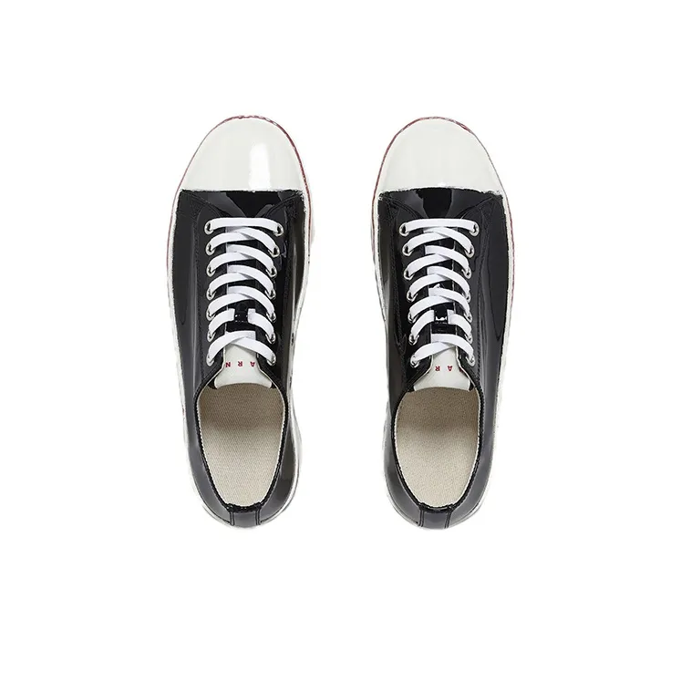 MARNI Low Top Platform Shoes Women's Black-3