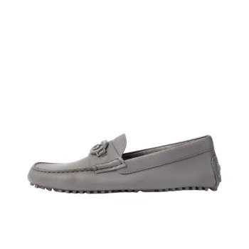 GUCCI Gommino Loafers Men Gray