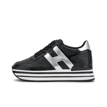 HOGAN H222 Platform Shoes Women's Black