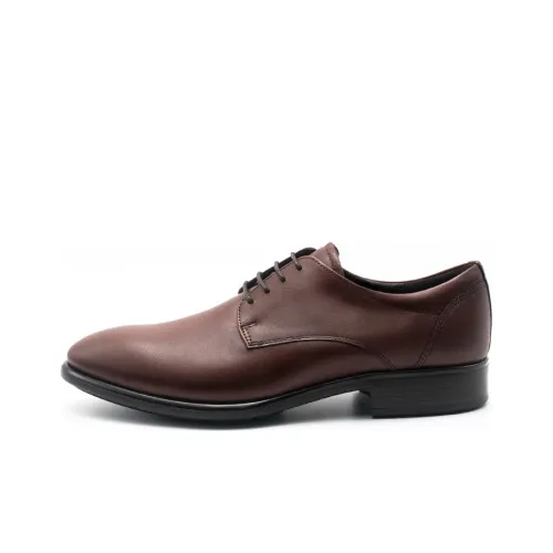 Ecco Suitable Route Casual Shoes Men's Brown