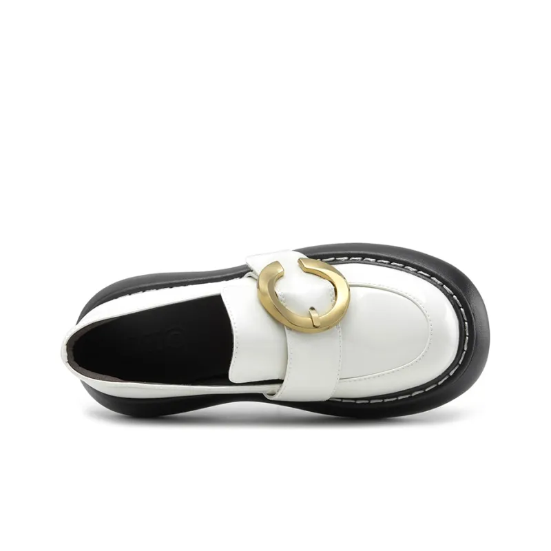 MIO Loafers Women's White-4