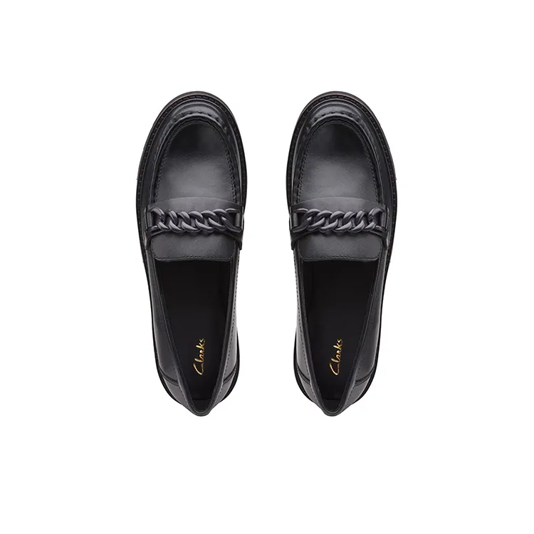 Clarks Loafers Women's Black-3