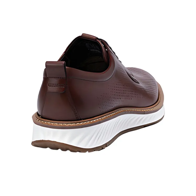 Ecco Men's Casual Shoes Men Low-Top Brown-3