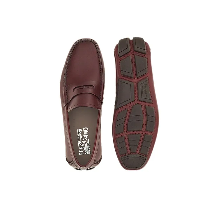 FERRAGAMO Men's Casual Shoes Men's Dark Red-4
