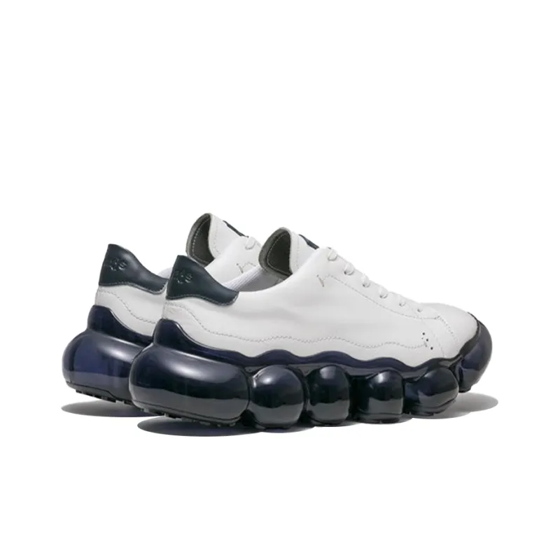 Grounds Jewelry Cow Athletic Shoes Unisex White Blue-3