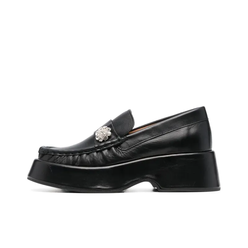 GANNI Platform Shoes Women's Black-0