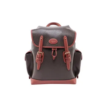 Mulberry Leather Backpack Regular Women's Brown