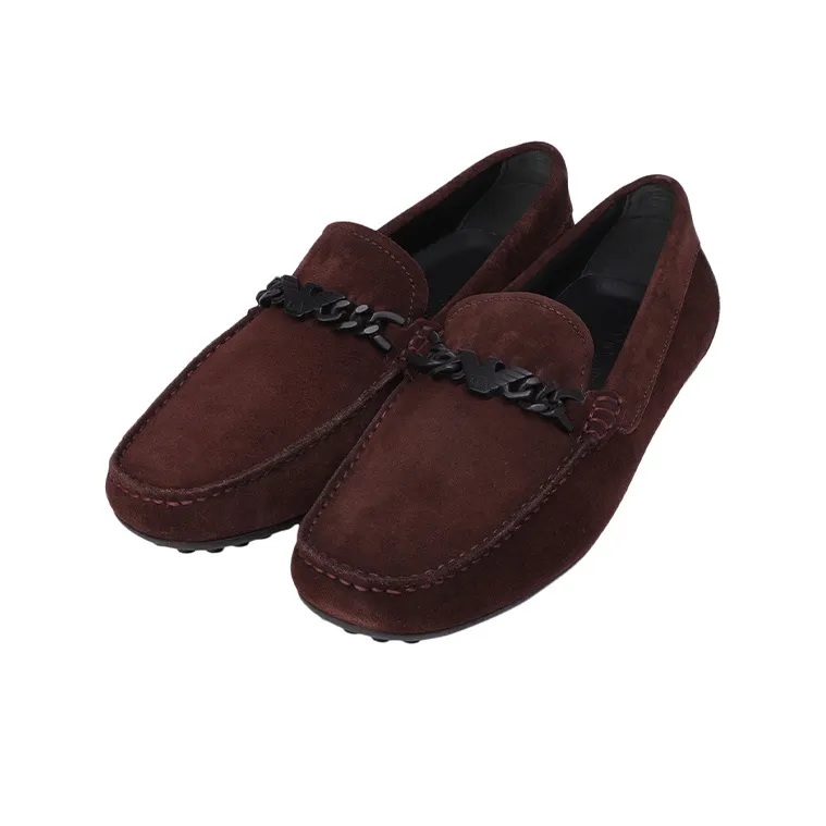 EMPORIO ARMANI Men's Casual Shoes Men's Burgundy-2