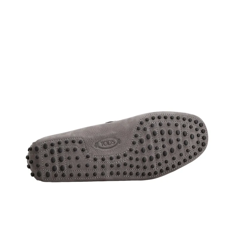 TOD'S Round Toe Slip On Loafers-4