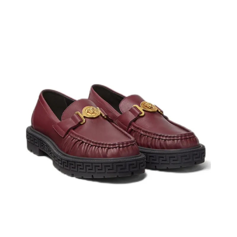 VERSACE MEDUSA BIGGIE Series Men's Casual Shoes Men's Red-2