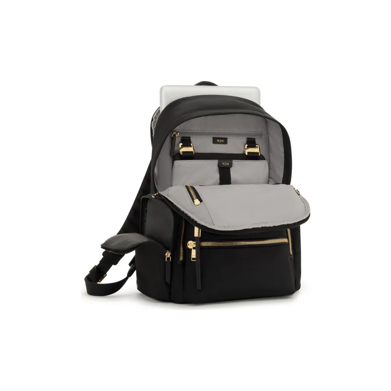 TUMI Voyageur Nylon Backpack Regular Men's Black-4