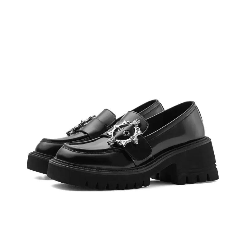 Talitaqoom Jungle Collection Platform Shoes Women's Black-2
