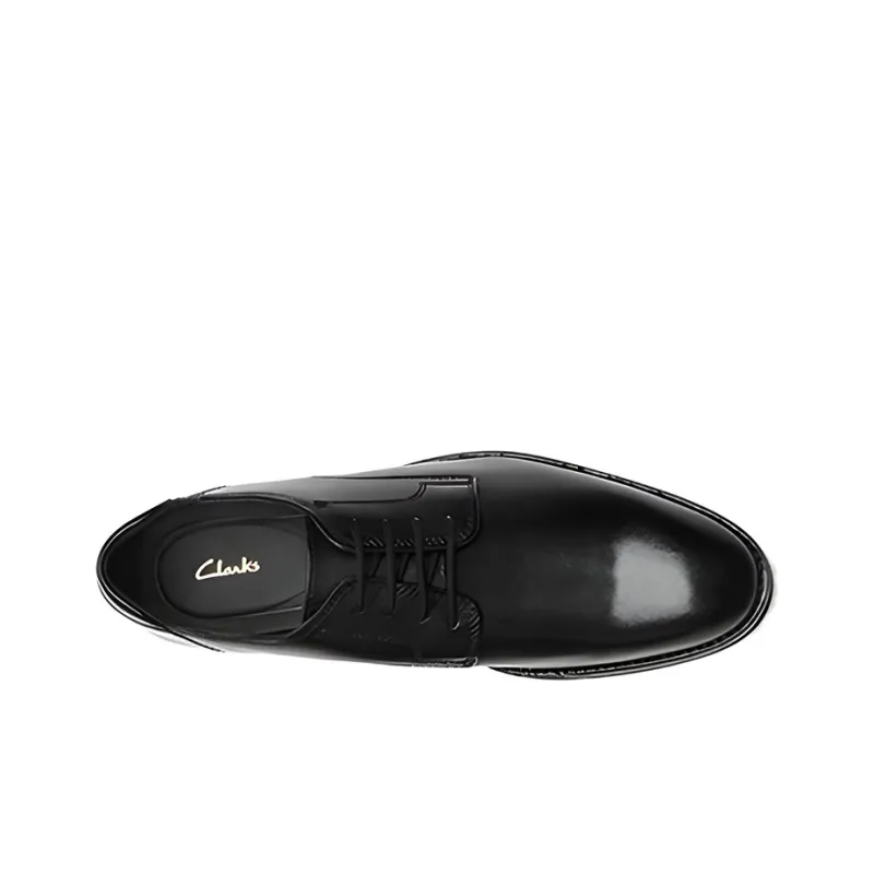 Clarks Casual Leather Shoes Men's Black-2